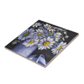 Gänseblümchen-Blumenuntersetzer Fliese (Seite)