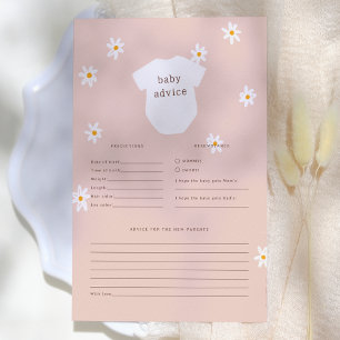 Gänseblümchen Boho Baby Vorhersage- und Ratgeber-S