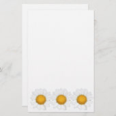 Gänseblümchen Briefpapier (Vorne/Hinten)