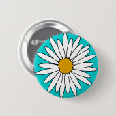 Gänseblümchen Button (Vorne & Hinten)