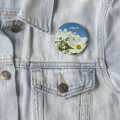 Gänseblümchen Button LÄCHELN! Button Valentinstag (Beispiel)
