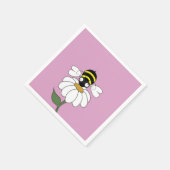 Gänseblümchen-Cocktailservietten Serviette (Ecke)