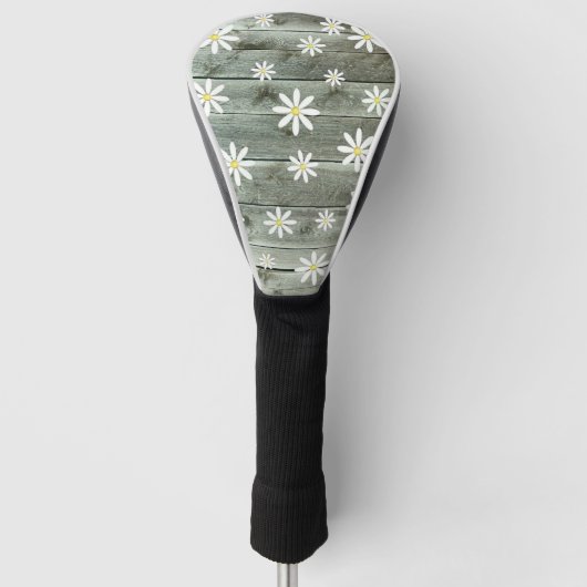 Gänseblümchen Cottage Golf Headcover (Vorderseite)