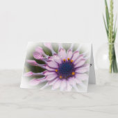 Gänseblümchen danken Ihnen zu kardieren Dankeskarte (Vorderseite)