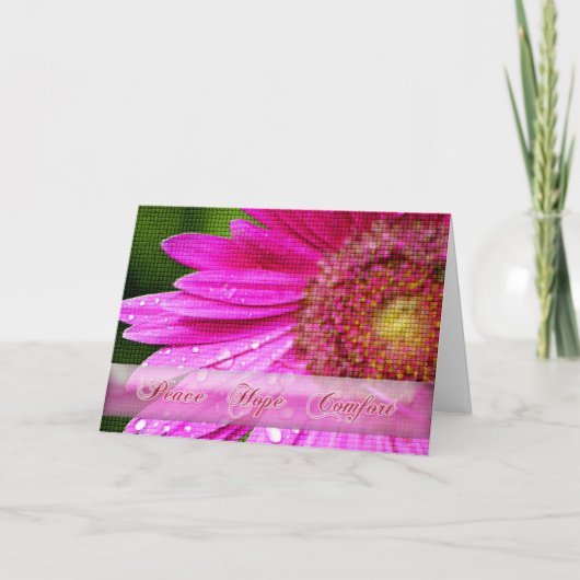 Gänseblümchen erhalten wohle Karte (Vorderseite)