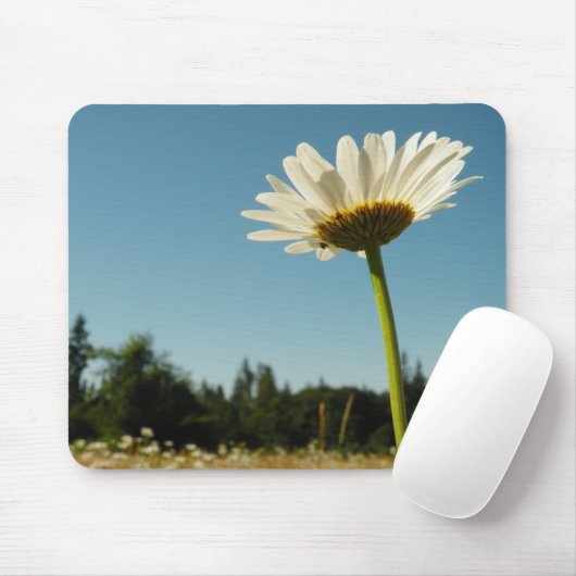 Gänseblümchen-Feld-Mausunterlage Mousepad (Mit Mouse)