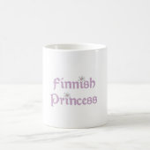 Gänseblümchen-finnische Prinzessin Kaffeetasse (Mittel)