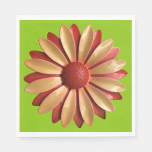 Gänseblümchen - Floraler Frühlings- Sommer- Garten Serviette