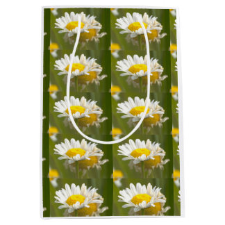 Gänseblümchen-Fotogeschenktasche  Mittlere Geschenktüte