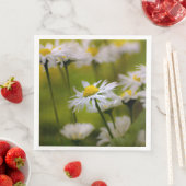 Gänseblümchen-Fotografie Serviette (Beispiel)