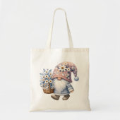 Gänseblümchen Frühlings Gnom Geschenk für Sie Tragetasche (Vorne)