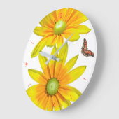 Gänseblümchen, Gänseblümchen… geben mich, den Ihre Große Wanduhr (Winkel)