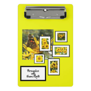 Gänseblümchen-Garten-Miniklemmbrett Mini Klemmbrett