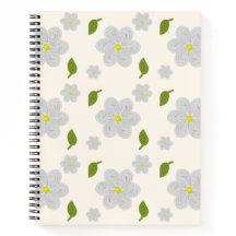 Gänseblümchen-Garten-Notizbuch