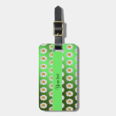 Gänseblümchen Gepäckanhänger (Vorderseite vertikal)