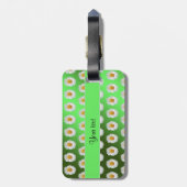 Gänseblümchen Gepäckanhänger (Rückseite vertikal)