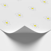 Gänseblümchen Geschenkpapier (Ecke)