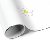 Gänseblümchen Geschenkpapier (Rolleneckpunkt)