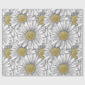 Gänseblümchen Geschenkpapier (Flach)