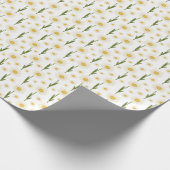 Gänseblümchen-Geschenkpapier Geschenkpapier (Ecke)