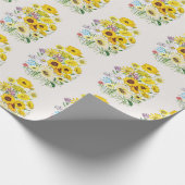 Gänseblümchen-Geschenkpapier Geschenkpapier (Ecke)