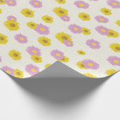 Gänseblümchen-Geschenkpapier Geschenkpapier (Ecke)