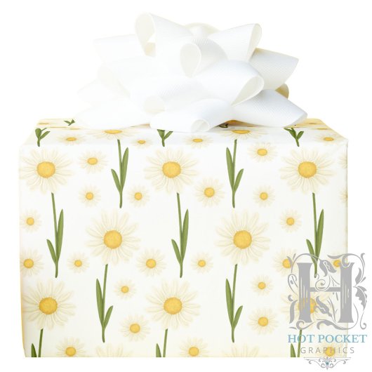Gänseblümchen-Geschenkpapier Geschenkpapier