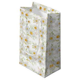 Gänseblümchen-Geschenktasche, Blumen-Geschenktasch Kleine Geschenktüte