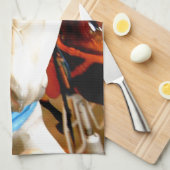 Gänseblümchen Geschirrtuch (Viertel Falte)