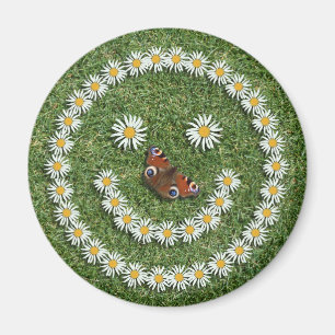 Gänseblümchen-Gesichts-Magnet Magnet