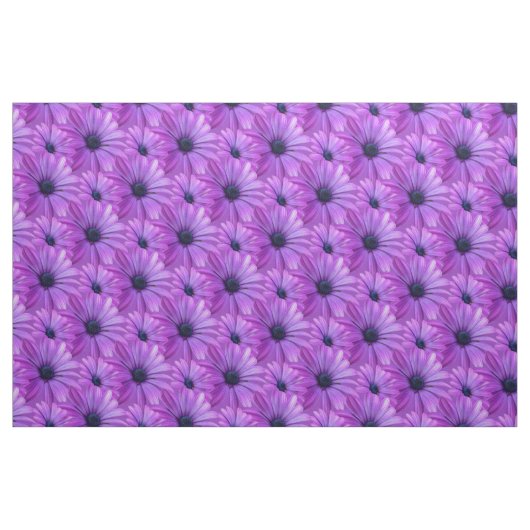 Gänseblümchen-Gewebe-lila Stoff (Fat Quarter (45,7 x 55,9 cm))