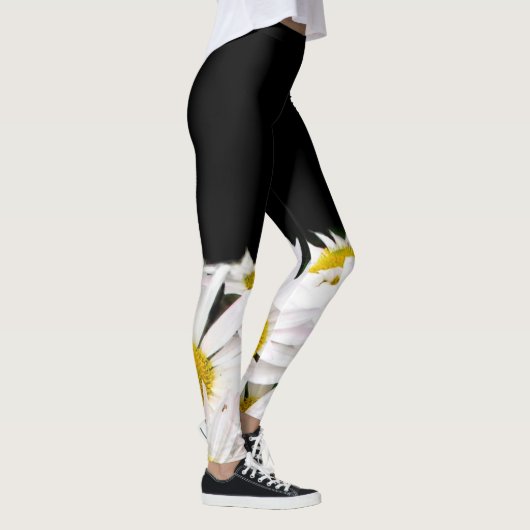 Gänseblümchen-Gewohnheits-Leggings Leggings (Rechts)