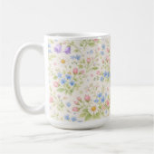 Gänseblümchen, Glockenblume & Blaues Blümchen Bota Kaffeetasse (Links)