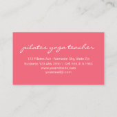 Gänseblümchen-GoldGlitzer-Schwarzes des Visitenkarte (Rückseite)