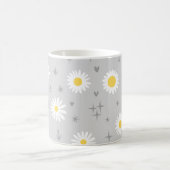 Gänseblümchen grau kaffeetasse (Mittel)