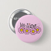 Gänseblümchen-großes SIS Button (Vorne & Hinten)
