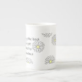 Gänseblümchen-Großmutter-Knochen-China-Tasse Porzellantasse (Vorderseite)