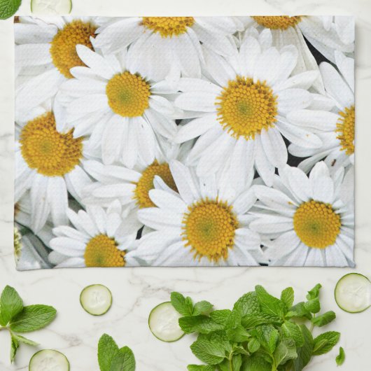 Gänseblümchen Handtuch (Gefaltet)