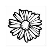 Gänseblümchen Illustration Gummistempel (Prägung)
