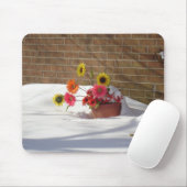 Gänseblümchen im Schnee Mousepad (Mit Mouse)
