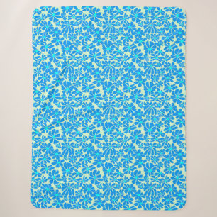 Gänseblümchen in 2 Schattierungen B02.bblue L Grün Sherpadecke
