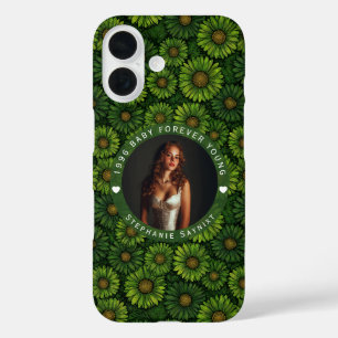 Gänseblümchen inspiriertes 60. Geburtstagsgeschenk iPhone 16 Hülle