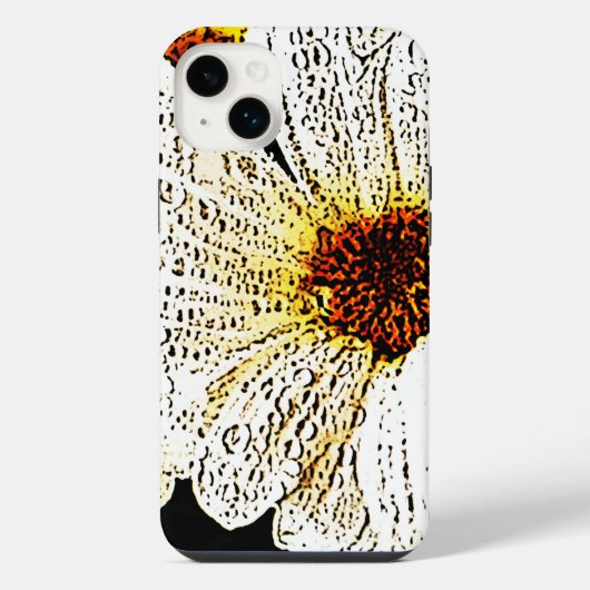 Gänseblümchen iPhone Hülle (Rückseite)
