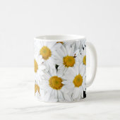 Gänseblümchen Kaffeetasse (VorderseiteRechts)