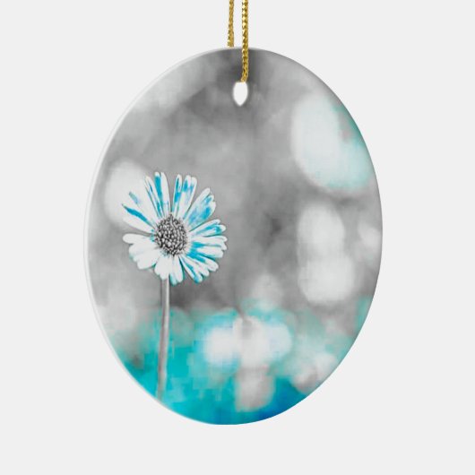 Gänseblümchen Keramik Ornament (Rechts)