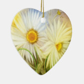 Gänseblümchen Keramik Ornament (Rechts)