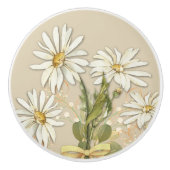 Gänseblümchen Keramikknauf (Vorderseite)