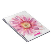 Gänseblümchen Kunst Personalisiertes Tagebuch (Rechte Seite)