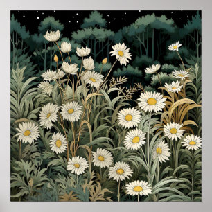 Gänseblümchen-Kunstprint Poster