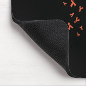 Gänseblümchen Leukämie-Bewusstseinsgeschenke Mousepad (Ecke)